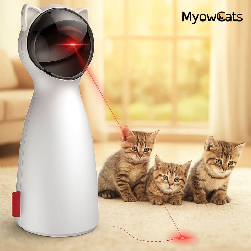 ChaseBeam™ – Smart Motion Laser Toy for Cats (USB Rechargeable)