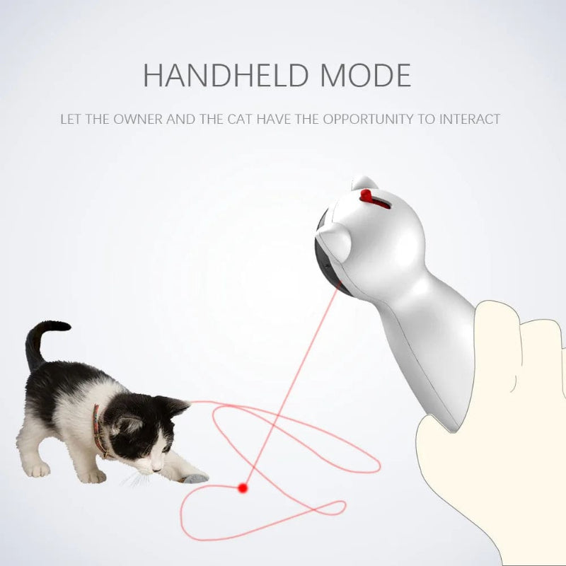 ChaseBeam™ – Smart Motion Laser Toy for Cats (USB Rechargeable)