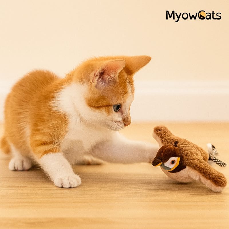 ChirpMate™ – Interactive Flapping Bird Toy for Cats