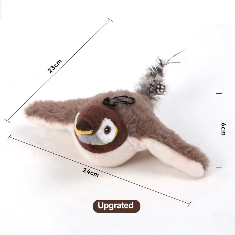 ChirpMate™ – Interactive Flapping Bird Toy for Cats