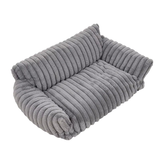 CloudPurr™ – Orthopedic Plush Sofa Bed for Cats & Dogs