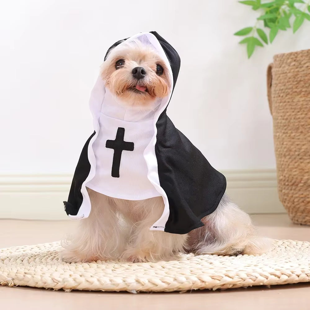 HolyPaws™ – Blessed Nun Cat Costume
