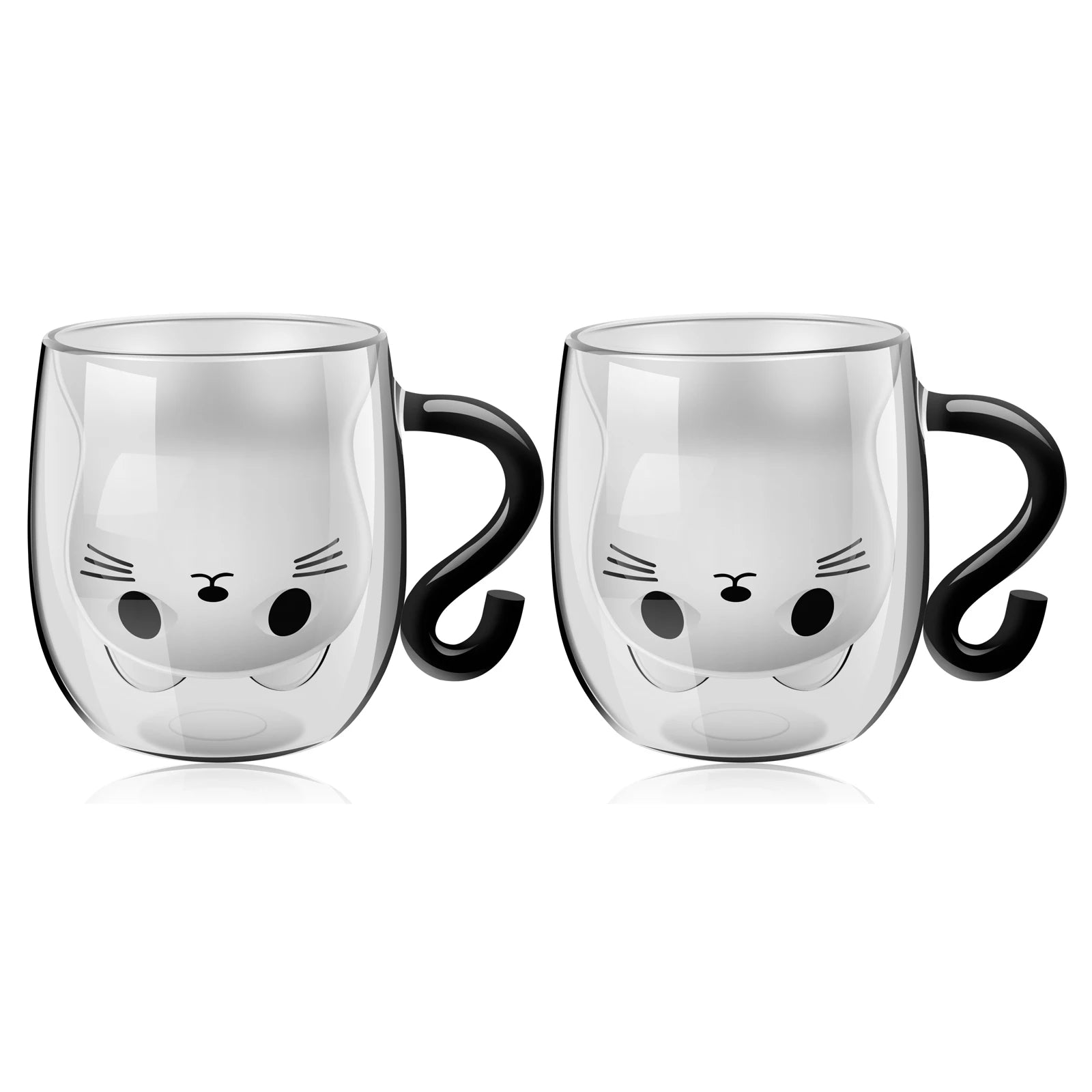 PawLatte™ – Double-Layer Cat Mug