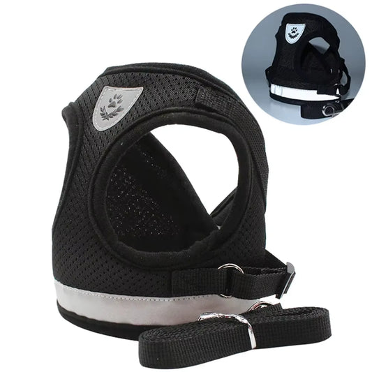 SafePurr™ – Escape-Proof & Breathable Cat Harness