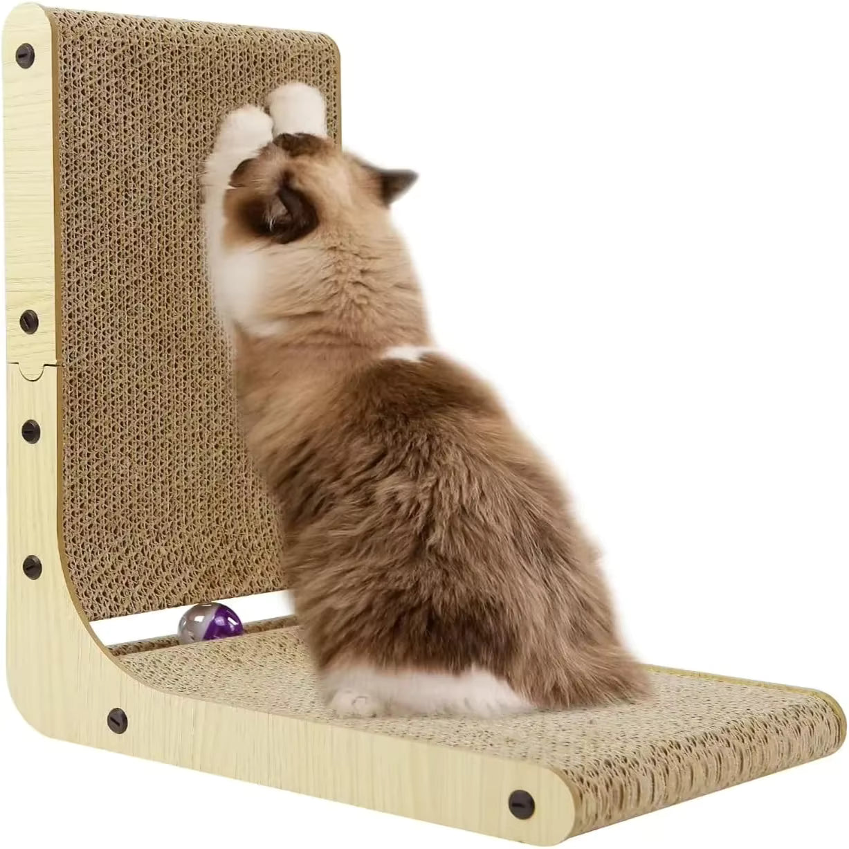 ScratchHaven™ – Vertical Cat Scratcher & Furniture Protector
