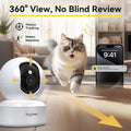 SecureView™ PetCam – Smart 3MP Cat Monitoring Camera
