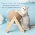 SpinPaw™ – Interactive Sisal Scratch Ball for Cats
